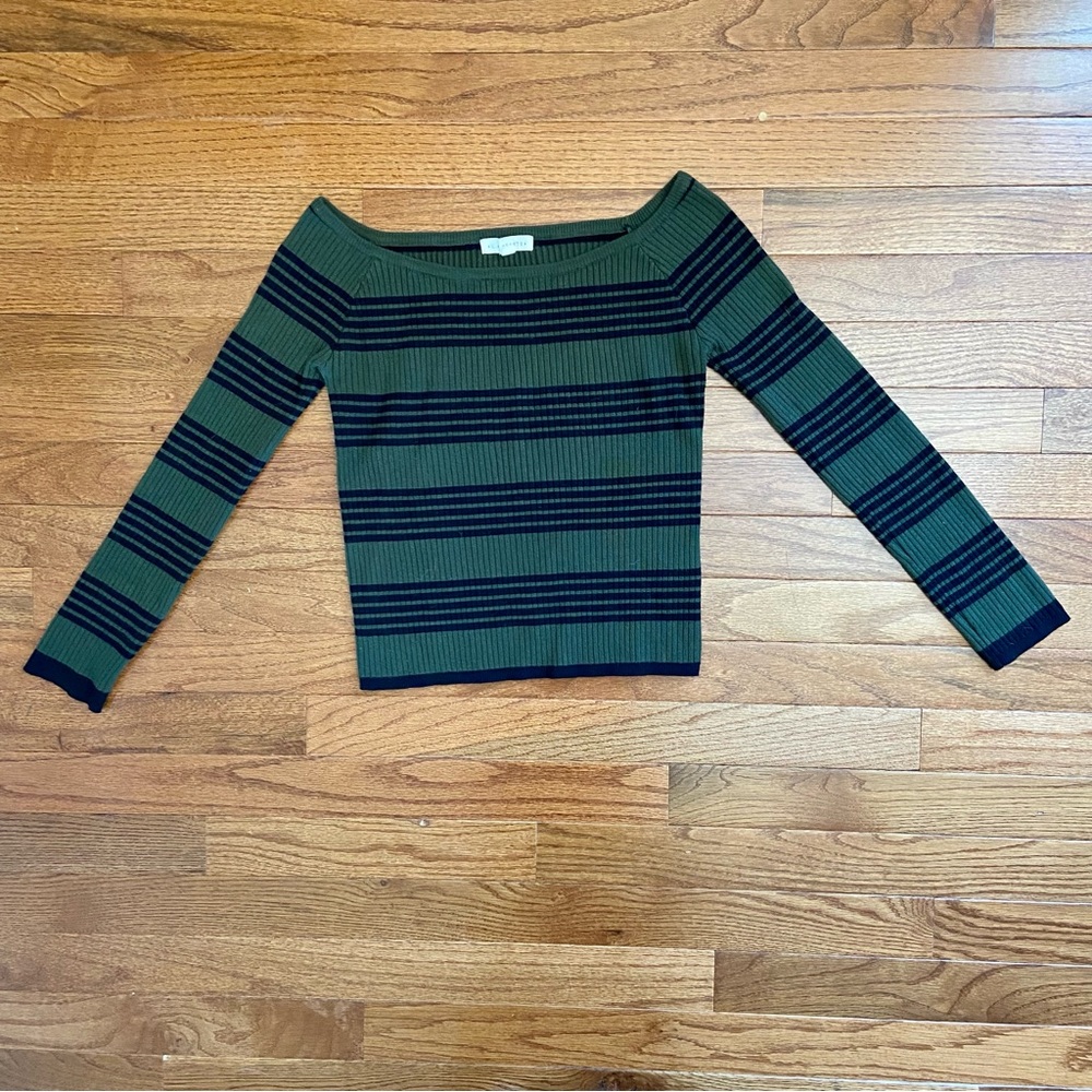 Off Shoulder Knit Top
